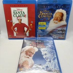 Disney's The Santa Clause trilogy on Blu-ray. 1, 2 & 3. Tim Allen. - Picture 1 of 3
