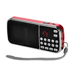LCD Digital FM Radio Speaker USB TF Card Mp3 Speaker Player Mini Portable ~