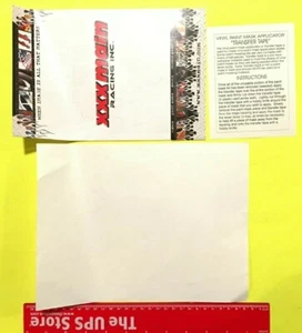 RARE ORIGINAL VINTAGE ~ XXX MAIN RACING ~RC PAINT MASK APPLICATOR TRANSFER TAPE  - Picture 1 of 7