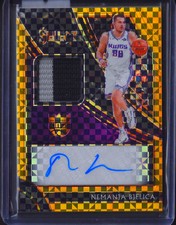 2019-20 Select Nemanja Bjelica Patch Auto Gold #/10