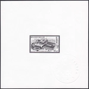 Belgium ScB983 Notre Dame de la Cambre Abbey, Architecture, Minister Proof - Picture 1 of 1