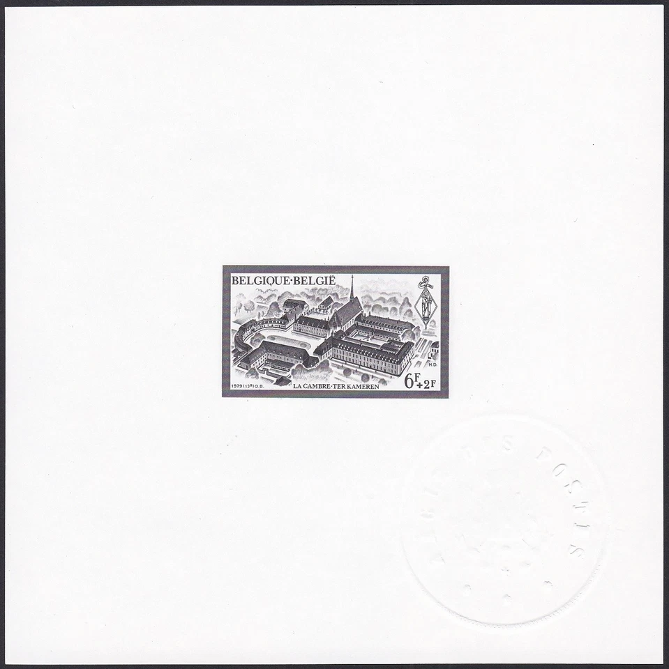 Belgium ScB983 Notre Dame de la Cambre Abbey, Architecture, Minister Proof - Image 1 of 1