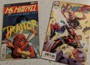 DOS números de Ms. Marvel marzo '16 (#3) y noviembre '18 (#34) - Imagen 1 de 3