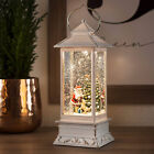 Konstsmide Christmas LED Lichterketten (Laterne) 'Weihnachtsmann' in Weiß aus
