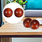  2 PCS CARVING CRAFT ROSEWOOD WOOD CRAFT MASSAGER FROM HAND MASSAGE BALL