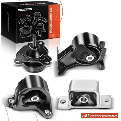 Soporte de motor y transmisión 4 piezas para Acura RSX 2002-2006 L4 2,0 L automático Foto 1 de 4