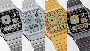 Reloj digital con pantalla analógica serie CASIO CLASSIC A130WEGG-1AJF / A130WE Japón🔥 - Imagen 1 de 31