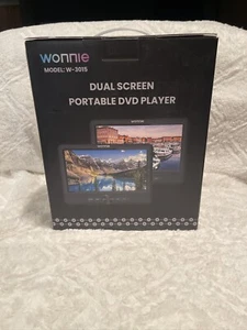 WONNIE 10" Lettore DVD Auto con Doppio Schermo Portatile Nero W-3105 VEDI DESCRIZIONE - Foto 1 di 10