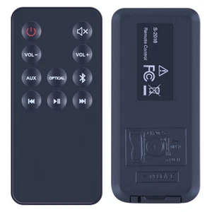 New Remote Control For ONN 16" Slim 2.0 Channel Soundbar ONA18SB001 100002635 - Picture 1 of 7