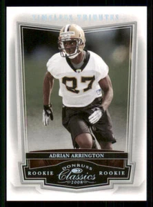 2008 Donruss Classics Timeless Tributes Silver #247 Adrian Arrington /100 - Picture 1 of 2