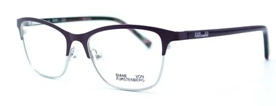 DIANE VON FURSTENBERG - DVF8073 525 50/16/135 - CIRUELA - NUEVAS GAFAS Auténticas Foto 1 de 2