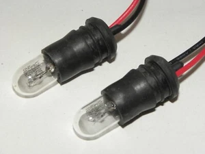 Capless Keil T10 Glühbirnenhalter mit 12 Volt 5 Watt Glühbirne Durite 0-705-12 Paar - Bild 1 von 4