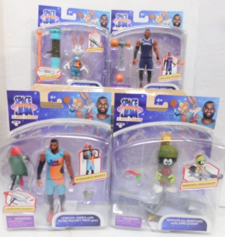 2021 SPACE JAM A NEW LEGACY 2 LEBRON JAMES ,1 MARVIN,1 BUGS BUNNY Cover