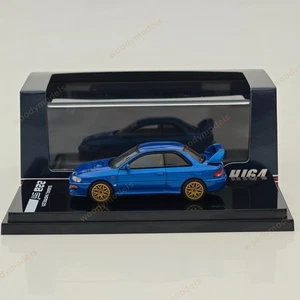 Hobby Japan 1/64 SUBARU Impreza 22B STi Version GC8 HJ646041BL BLUE Diecast - Picture 1 of 9