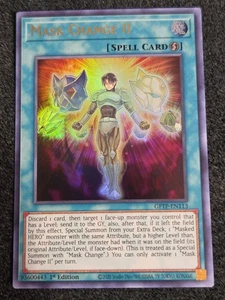 Yugioh Mask Change II GFTP-EN113 Ultra Rare 1st Ed NM - Picture 1 of 1