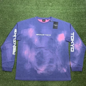 Rensuke Tokyo 2XL Heat Sensitive LS T-Shirt Purple Color Change Made In Japan - Picture 1 of 7