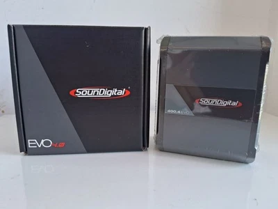 SOUNDIGITAL 400.4 - 4 OHM EVO6 / AMPLIFICATORE DIGITALE 400 WATT RMS ULTRACOM... - Immagine 1 di 4