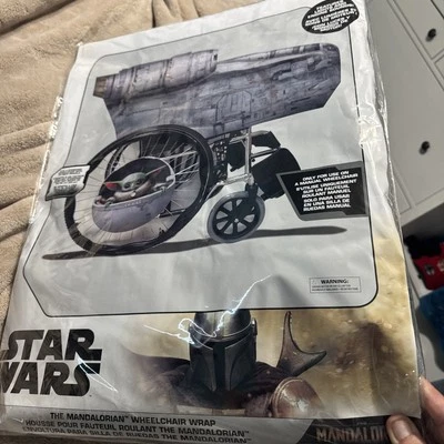 Estuche de Disfraz Cresta de Navaja Star Wars Mandaloriana Envoltura para Silla de Ruedas Fresco Foto 1 de 4