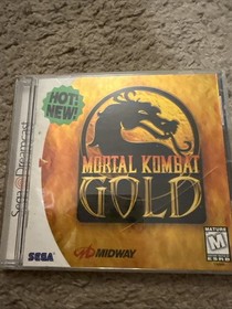 Mortal Kombat Gold Sega Dreamcast Rare ( C-6)