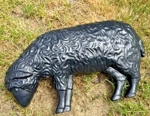 Schwarzes Schaf Blasform sehr selten toller Vintage 1989 Union Products Lamm - Bild 1 von 4