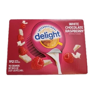 International Delight White Chocolate Raspberry Coffee Creamer Singles 192 Ct. - Picture 1 of 3