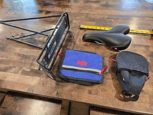Artículos de bicicleta de ciclismo Bontrager asiento sillín bolsas REI Blackburn MTN portabicicletas - Imagen 1 de 6