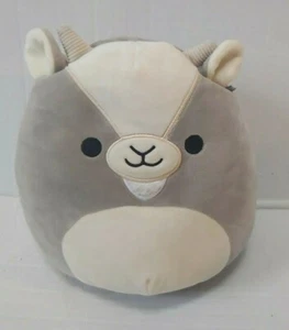 Kellytoy Squishmallow Goat Plush Toy Stuffed Animal Gray Soft 8" - Picture 1 of 6