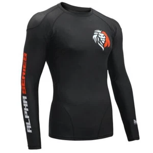 Alpha Series Rash Guard - No-Gi Cross Fit MMA Compression Wear - Morgan Sports - Bild 1 von 3