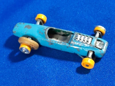 Lesney England Matchbox 19 D LOTUS RACING CAR LIGHT BLUE Rare Indy F1 Racing 3  - Image 1 of 4