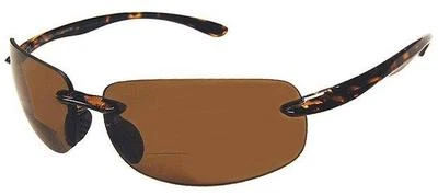 Platinum Edge Kona Polarized PC Bifocal Sun Readers Rimless unisex - Image 1 of 4