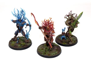 Warhammer Wood Elves Sylvaneth Kurnoth Hunters Well Painted - Picture 1 of 4