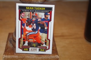 2023 Panini Score Football Rookie Card Sean Tucker #318 Tampa Bay Buccaneers