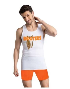 Adult Mens Hooters Bar Girl Stag Do Stag Party Stag Night Groom Fancy Dress - Picture 1 of 13