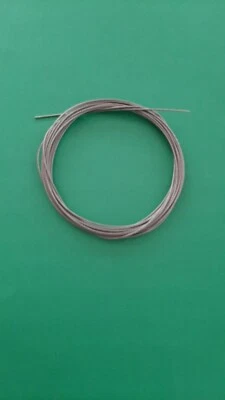 BOA L4 REPLACEMENT 0.8MM STAINLESS STEEL COATED LACE CABLE 10 FEET, 3.05 METER