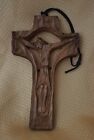 Die Drechselstube Crucifix Cross German  6 3/4" Vintage