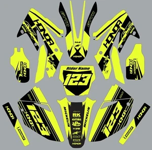 Kit de gráficos Honor para Honda CRF250 CRF 250 2004-2005 calcomanías resaltador - Imagen 1 de 1