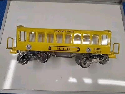 RARO TREN VINTAGE 1985 CONVENCIÓN NACIONAL (SEATTLE WASHINGTON) CASCADA... Foto 1 de 4