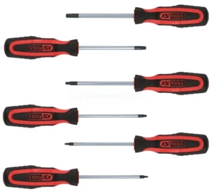 KS Tools ERGOTORQUEplus Schraubendreher-Satz, 6-tlg., Torx mit Bohrung - 159.004 - Picture 1 of 2