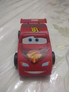 Disney Store Pixar Cars Lightning McQueen 4.5" Pull Back Racecar Toy - Bild 1 von 6