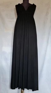 DRESS AUTHENTIC DAY BIRGER & MIKKELSEN SOLID BLACK LONG WOMEN'S:US 6/S/EU 34 - Picture 1 of 6