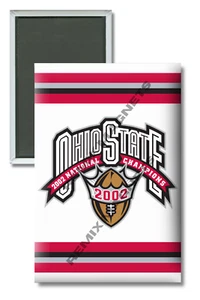 Calamita 2" x 3" Ohio State Buckeyes National Champions 2002 - Foto 1 di 3