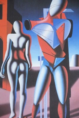 KOSTABI Lithographie 50x35, limitiert, handsigniert, Prägestempel - Bild 1 von 4