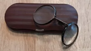 Antique penzne folding glasses. Slovakia. Original. 1940-50 - Picture 1 of 24