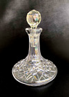 Waterford Crystal ALANA Mini Ships Decanter & Stopper- 7-3/4"
