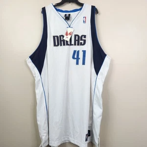NEU Deadstock Reebok Dallas Mavericks Dirk Nowitzki Authentic Trikot Größe 60 - Bild 1 von 10
