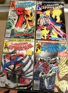 Marvel 1982 4 numeri AMAZING SPIDER-MAN 231 236 242 251 NM gb - Foto 1 di 21