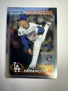 2024 Topps Chrome - Yoshinobu Yamamoto #18 (RC)๐ฆ
- Picture 1 of 2