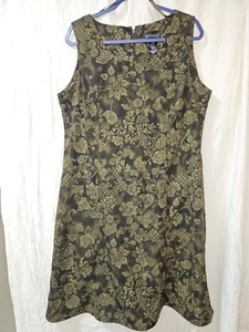 Studio 1 Women's Midi Sleeveless Dress Size 16R Excellent Condition - Picture 1 of 10