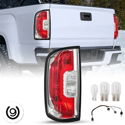 Left Driver Side Tail Light For 2015-2022 GMC Canyon Pickup Rear Brake Taillamps - Image 1 of 4
