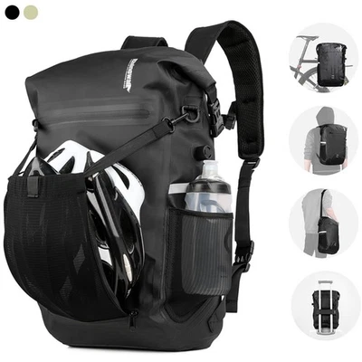 Велосипед корзина сумка рюкзак со шлемом чехол велосипеда заднее сиденье багажник седло сумка - Изображение 1 из 4